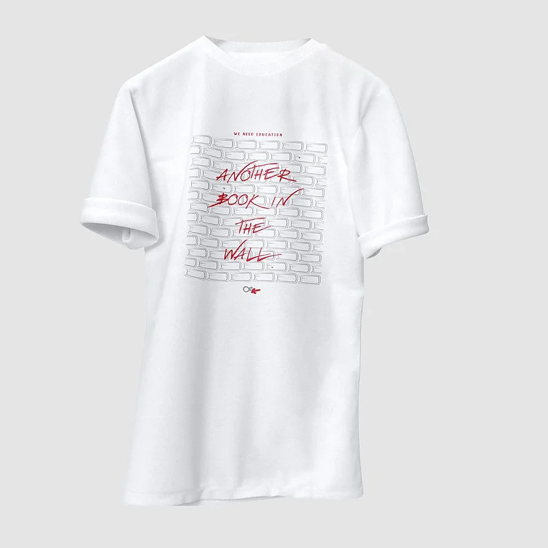 camisa book not brick